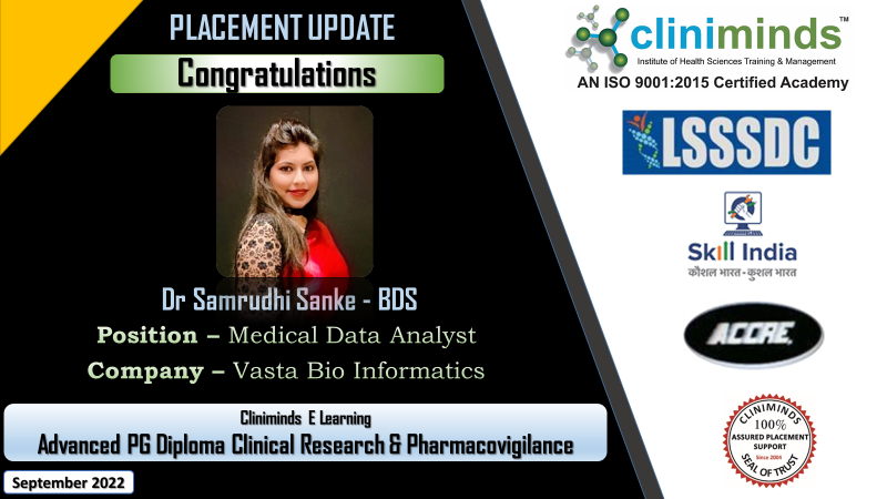 Cliniminds Drug Regulatory Affairs Placements